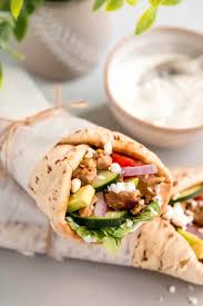 Chicken Souvlaki Wrap