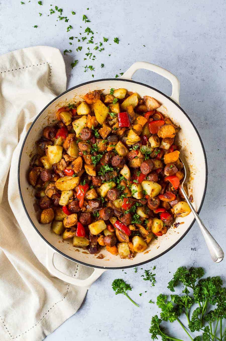 House Chorizo Hash