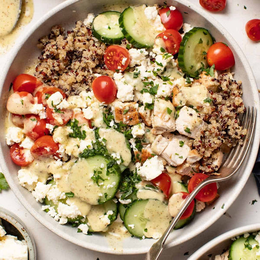 Mediterranean Quinoa Bowl