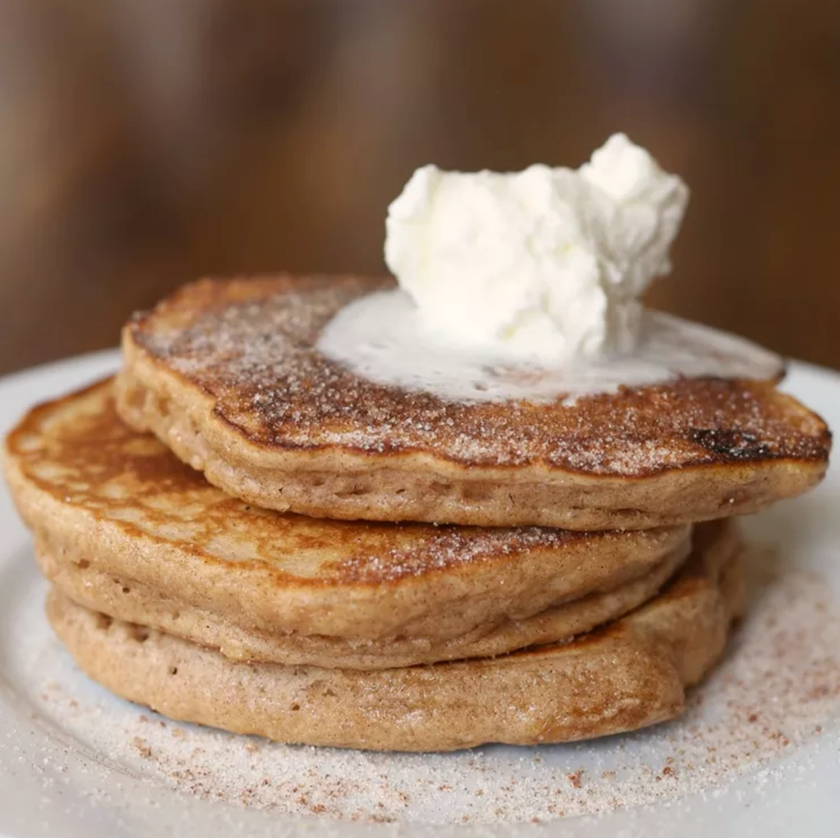 Gingerbread Protein Pancakes