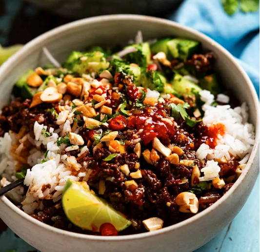 Sweet Chili Beef Bowl